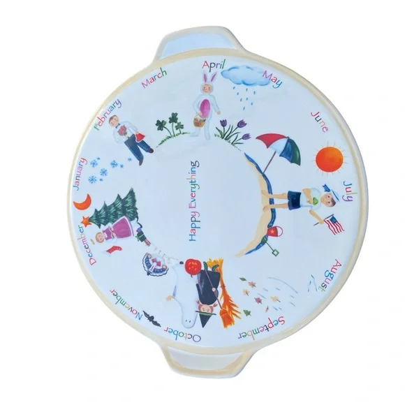 Seasonal Platter Nantucket Home Happy Everything Platter - Picture 6 of 10